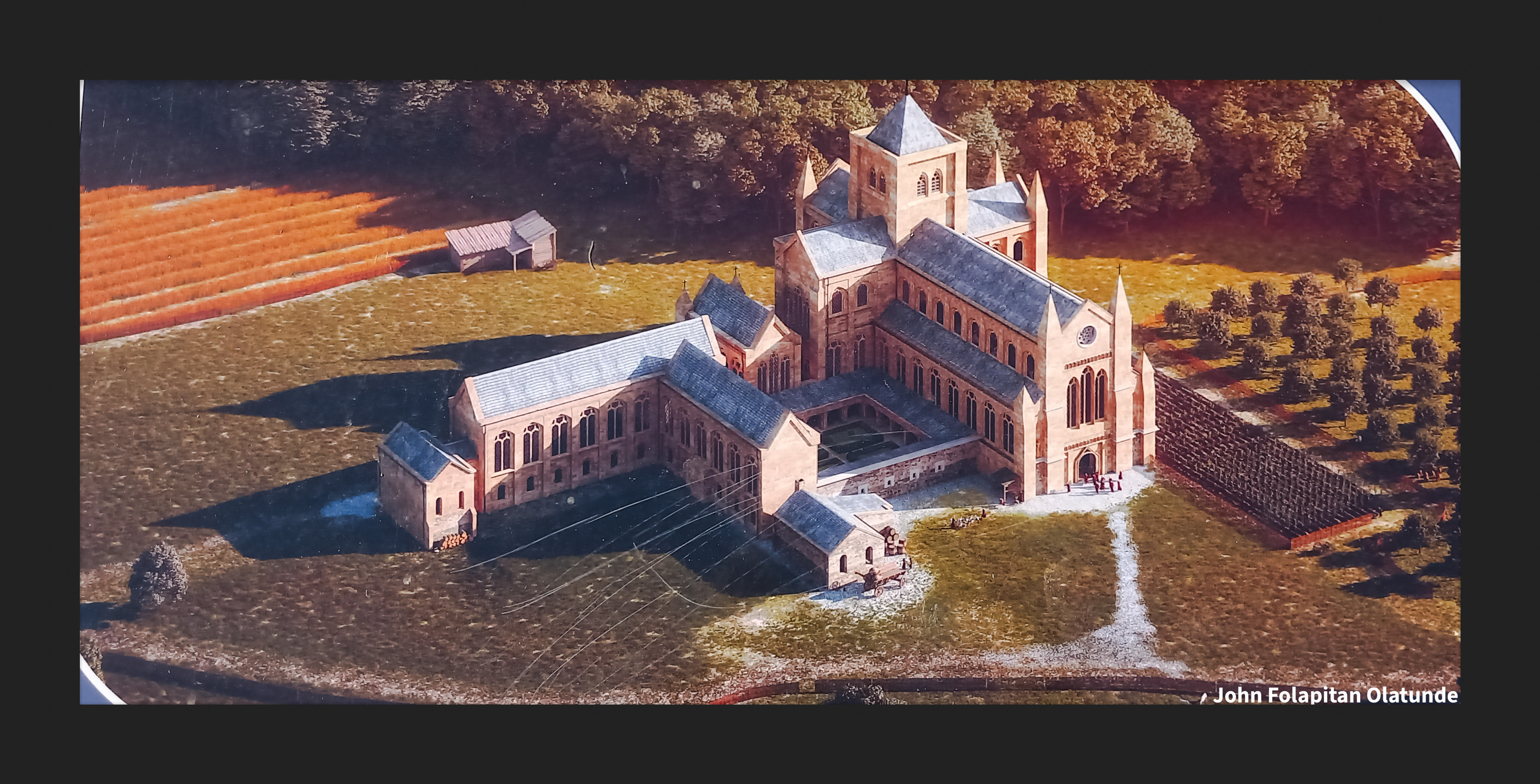The old Abbey Church